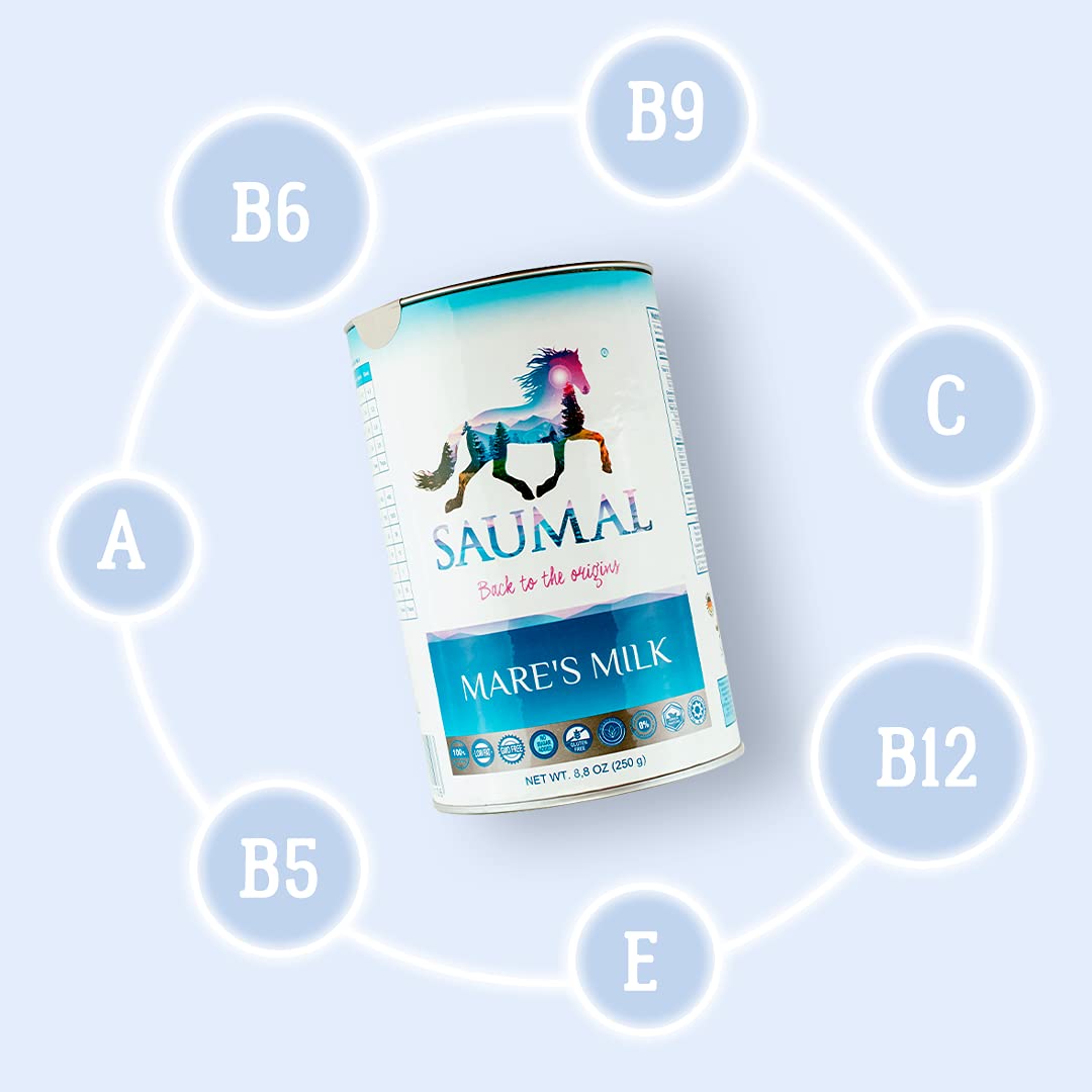 Saumal Mare's Powdered Milk for Adult and Kids, Immune booster, Gluten FREE, No Sugar added (250gm) - Image 2